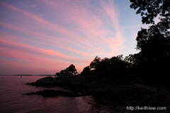 Independence Day Fireworks at Larchmont Manor Park, 2010.