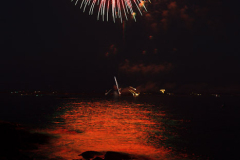 Independence Day Fireworks at Larchmont Manor Park, 2010.