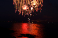 Independence Day Fireworks at Larchmont Manor Park, 2010.